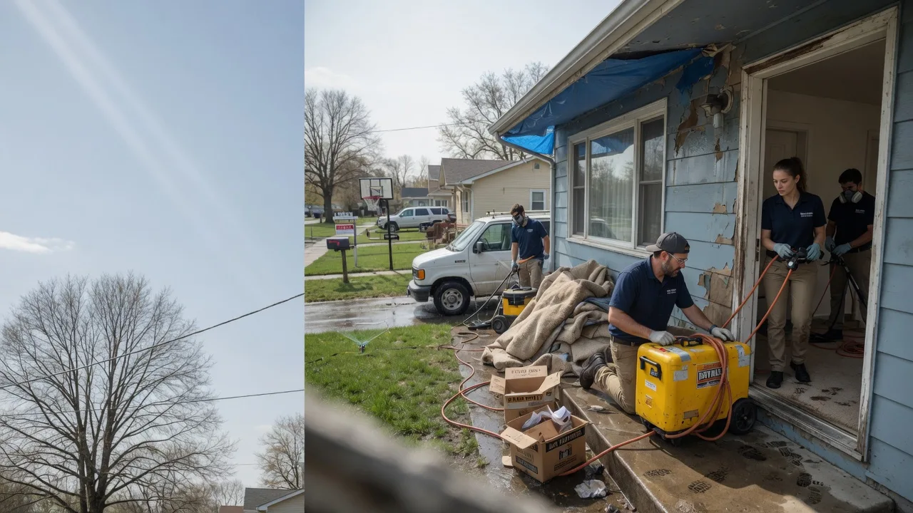 Basement Flood Cleanup in Lewis, IN near me